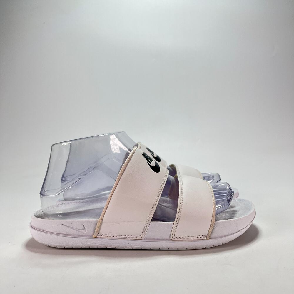 Nike Offcourt Duo White Black Dual Strap Slide Sandals DC0496-100 Women's Size 7